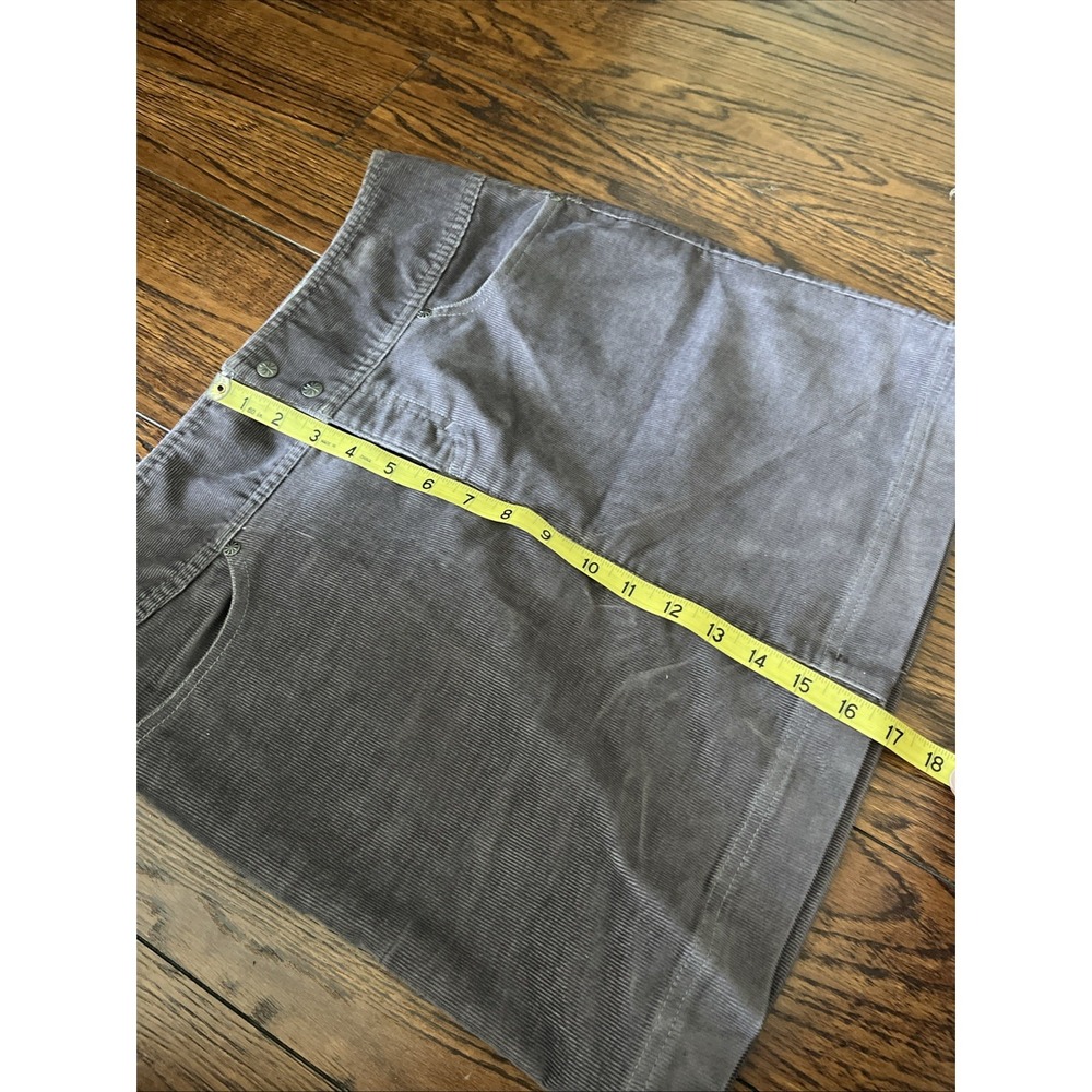 Athleta Skirt Size‎ 4 Tall Short Purple Corduroy Pockets - Picture 9 of 10